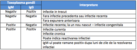 interpretare-toxoplasmoza Interpretare rezultate toxoplasmoza