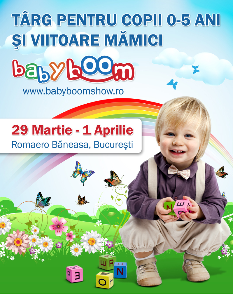 Sarbatoarea de Paste incepe cu Baby Boom Show (29 martie-01 aprilie 2012)!