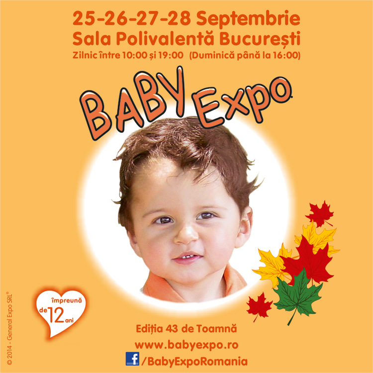 Baby Expo – Editia de Toamna 25-28 Septembrie 2014